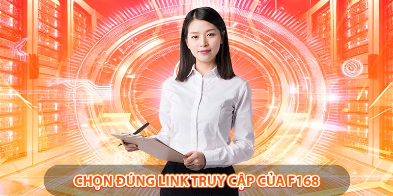 Đảm bảo sử dụng đường link chính thức để truy cập và trải nghiệm an toàn tại nhà cái F168.